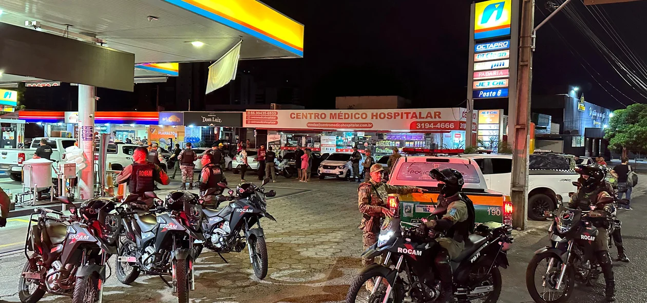 Loja de conveniência alvo da operação na zona leste da Capital
