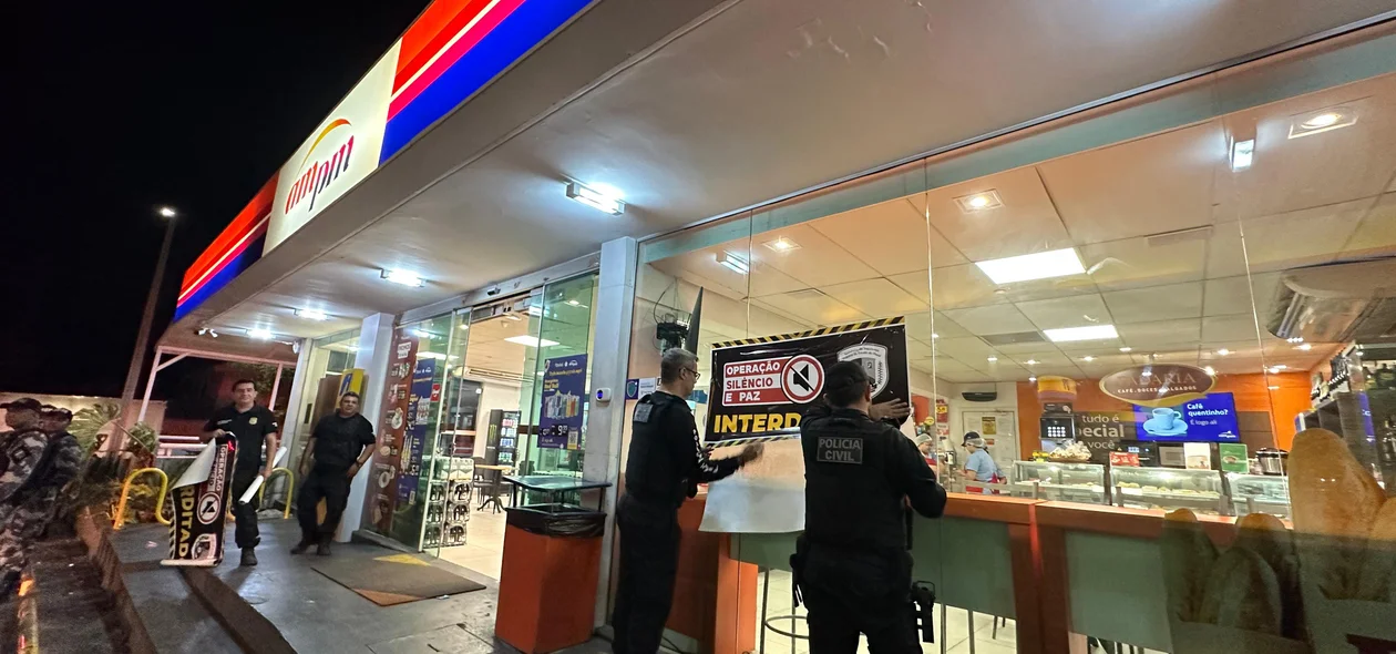 Loja de conveniências também foi interditada