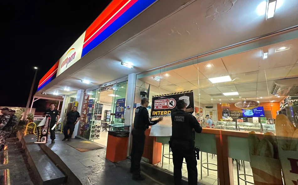 Loja de conveniências também foi interditada