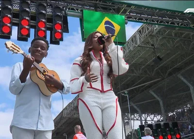 Ludmilla e Miguel Vicente