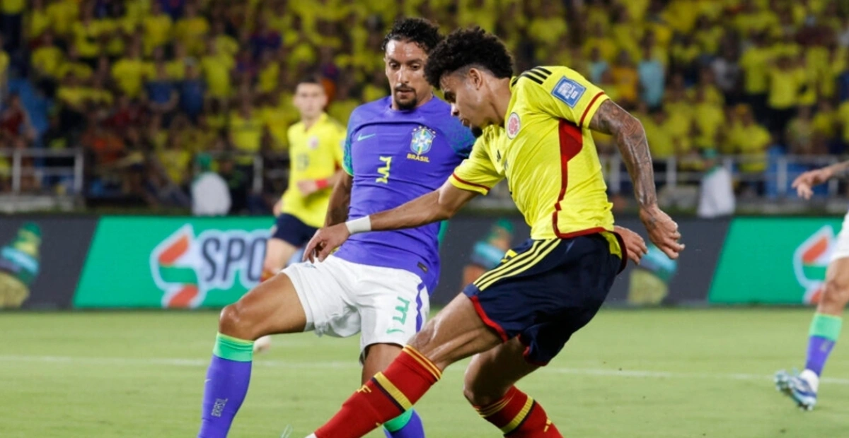 Luis Diaz marcou os gols da virada da Colômbia