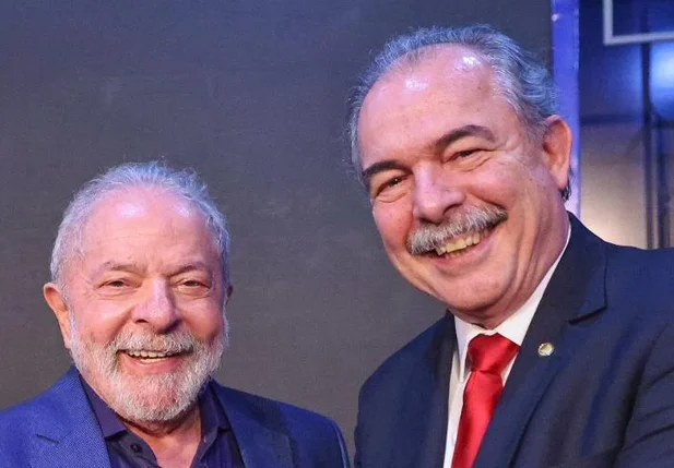 Lula e Aloizio Mercadante