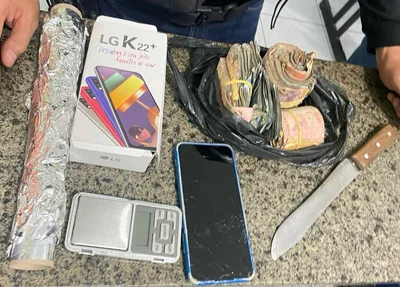 Material apreendido durante operação em Parnaíba