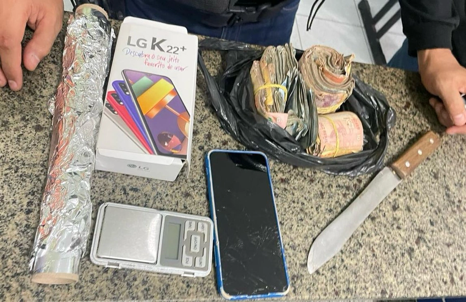 Material apreendido durante operação em Parnaíba