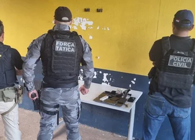 PRF prende duas pessoas com arma e objetos roubados em Parnaíba