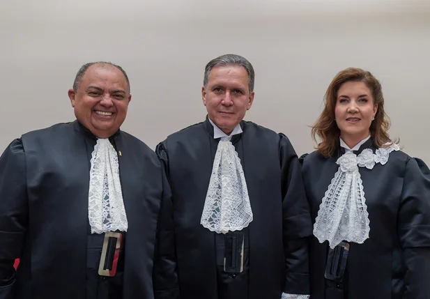 Ministros Teodoro Silva Santos, Afrânio Vilela e Daniela Teixeira