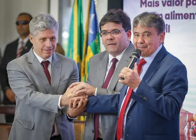 Ministros Wellington Dias e Pedro Teixeira lançam Plano Safra