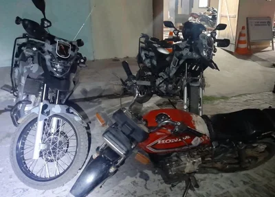 Motocicleta adulterada foi apreendida em Paulistana