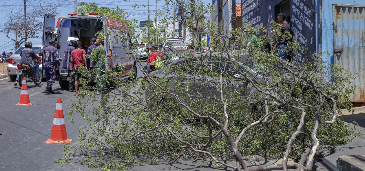 Motorista do HB20 ficou levemente ferida