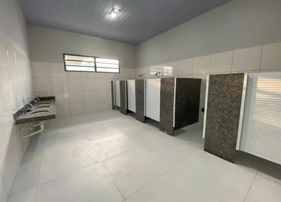Novos banheiros adaptados