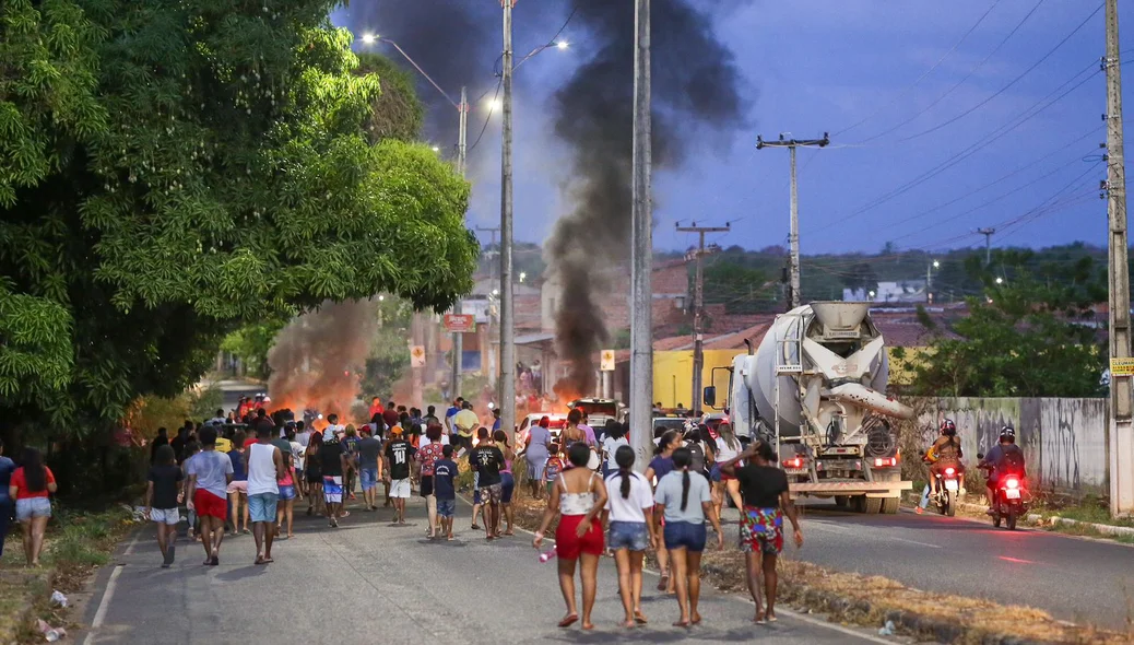 O ato ocorreu na zona leste de Teesina