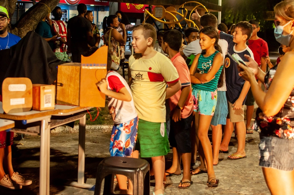 O festival é voltado para as crianças