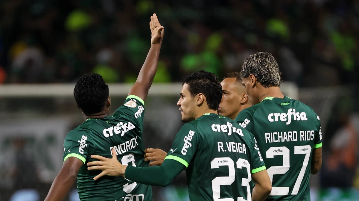 Palmeiras vence América-MG por goleada