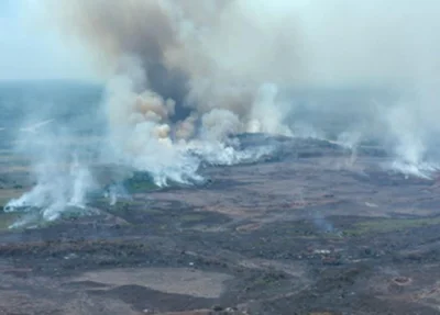 Pantanal registra mais de mil focos de incêndio