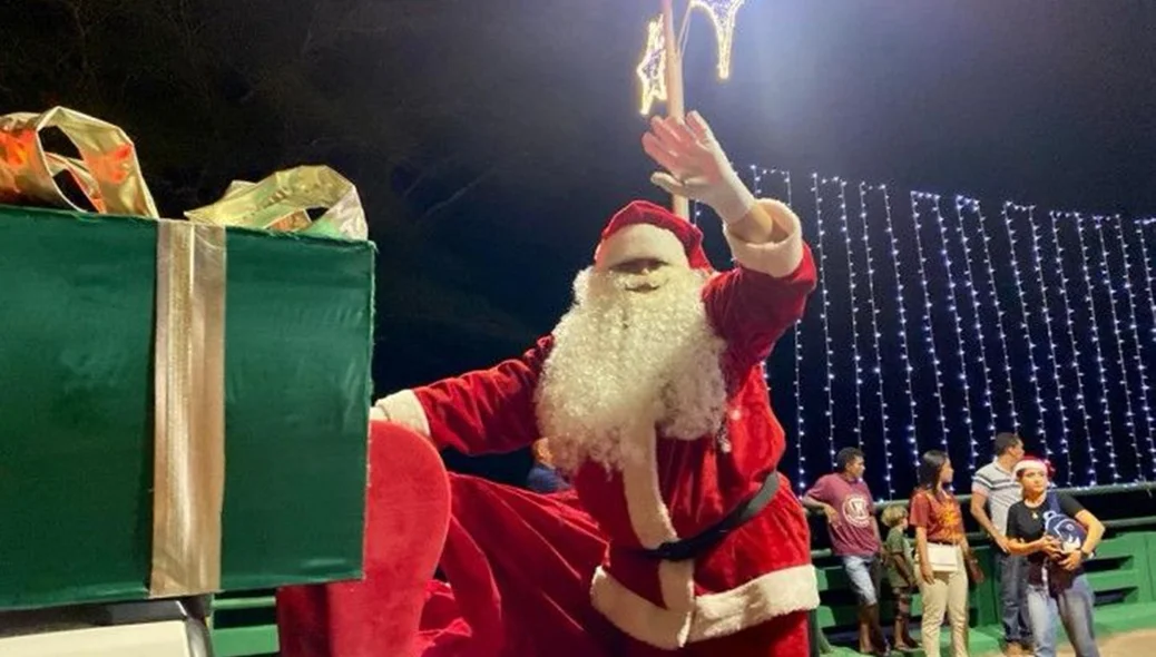 Papai Noel em Esperantina