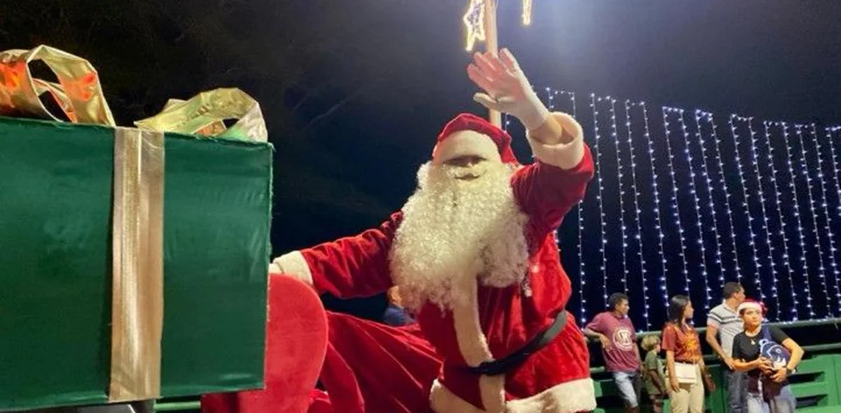 Papai Noel em Esperantina