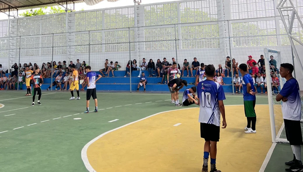 Partida de futsal