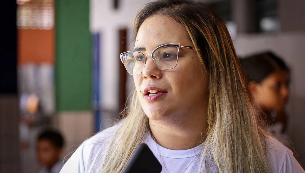Patrícia Rejane, Diretora da E.M Profª Esther Couto