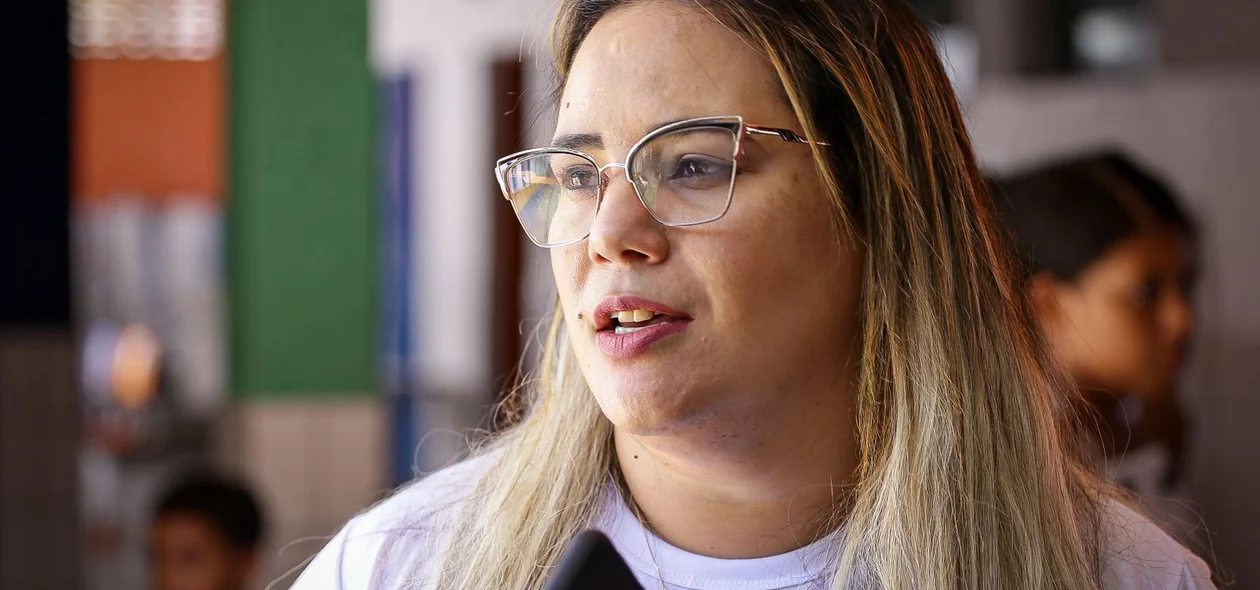 Patrícia Rejane, Diretora da E.M Profª Esther Couto