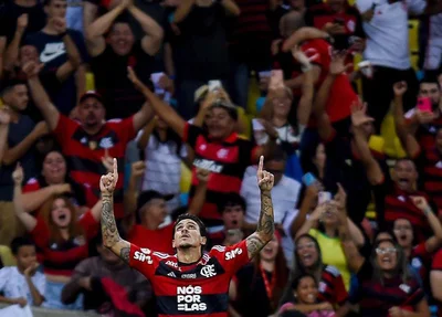 Pedro foi o responsável por abrir o placar diante do Palmeiras