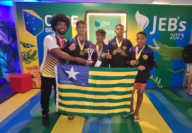 Piauí conquista 34 medalhas nos Jogos Escolares Brasileiros