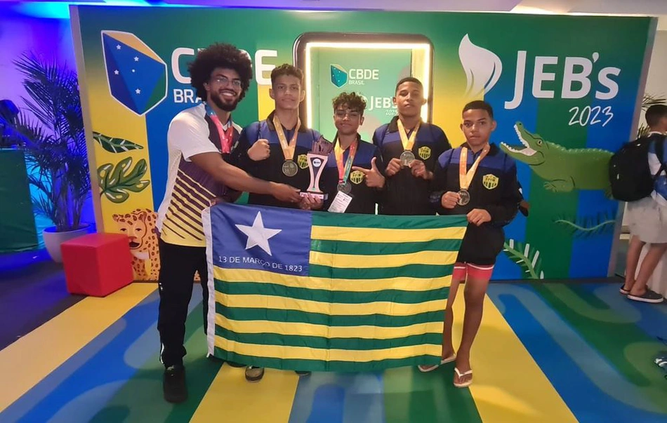 Piauí conquista 34 medalhas nos Jogos Escolares Brasileiros