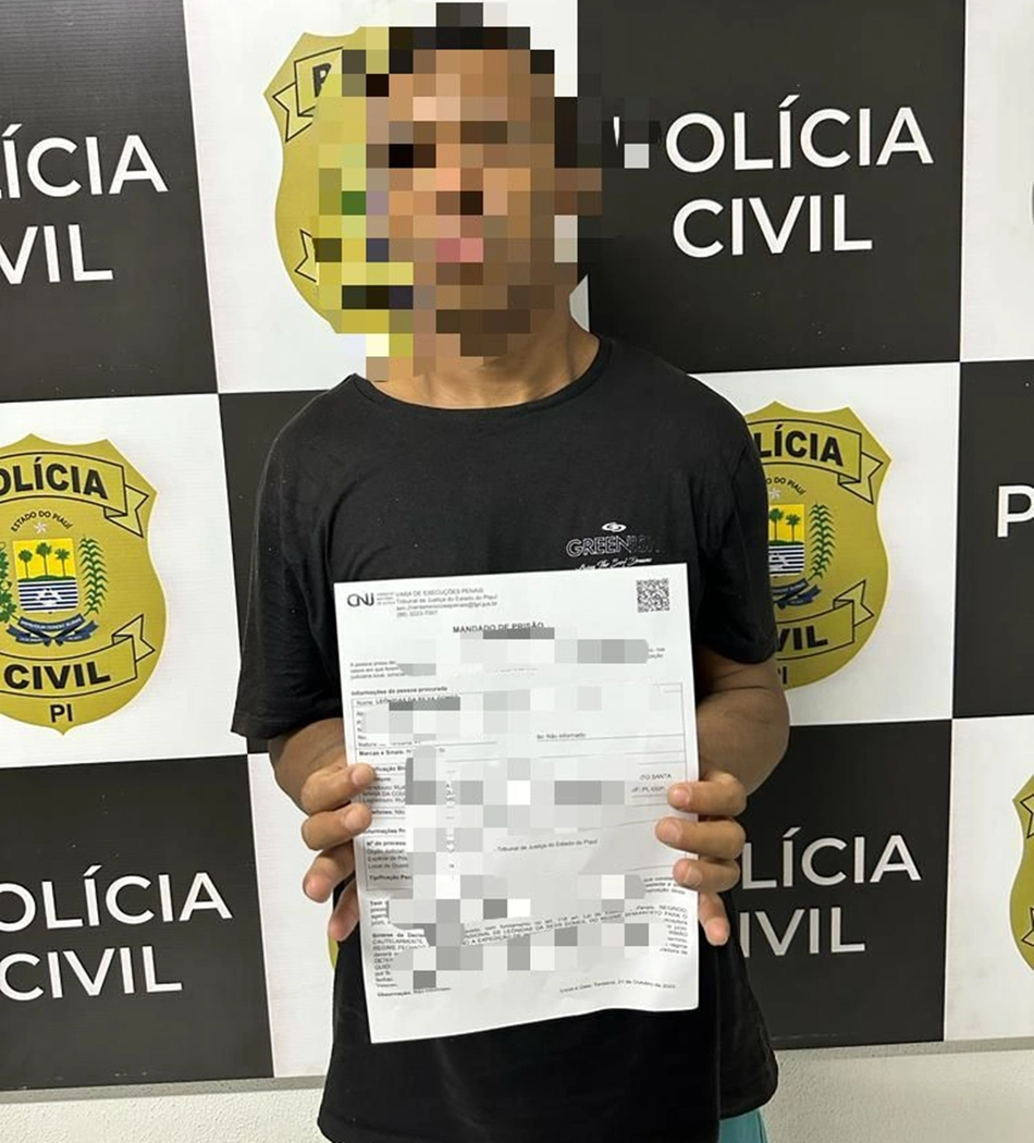 Polícia Civil do Piauí recaptura foragido da penitenciária Major César