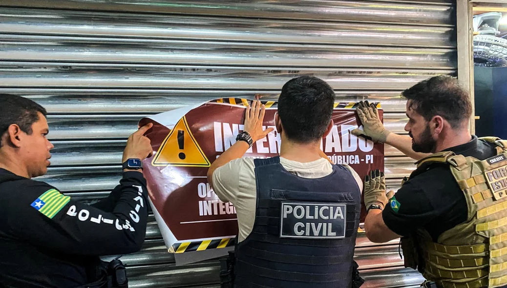 Polícia deflagrou a 6ª fase de Operação Interditados em Teresina e em Campo Largo, no Norte do Piauí