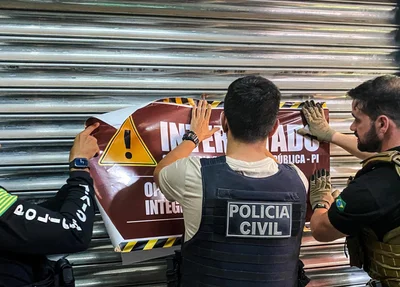 Polícia deflagrou a 6ª fase de Operação Interditados em Teresina e em Campo Largo, no Norte do Piauí