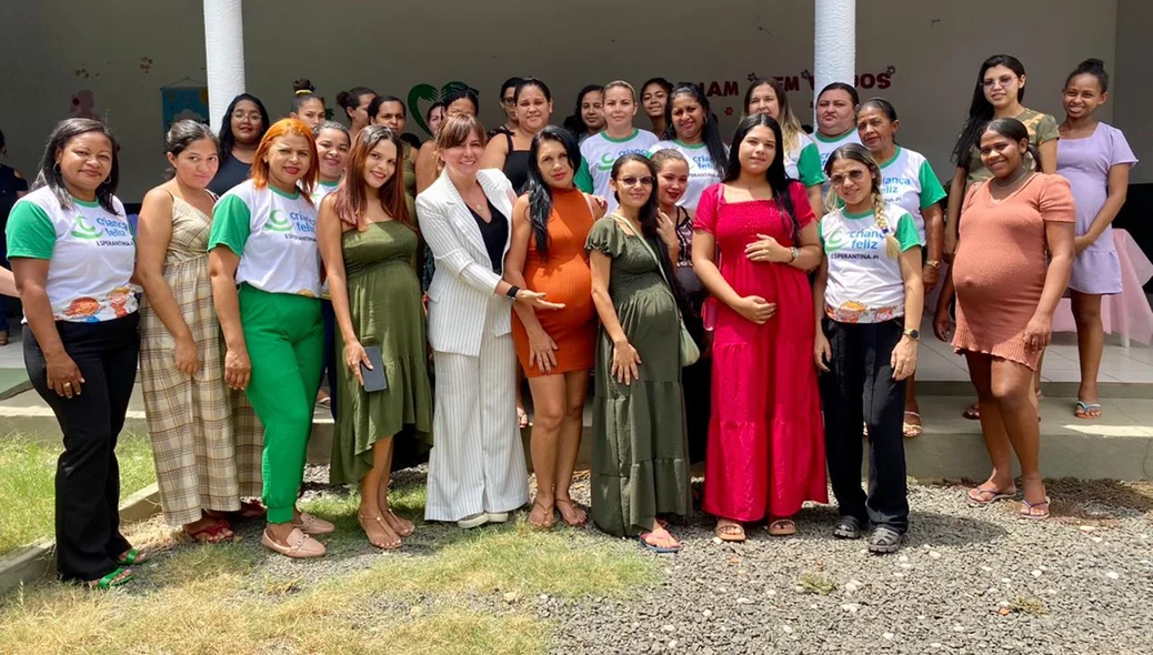 Prefeita de Esperantina lança o Projeto Bazar da Esperança com gestantes