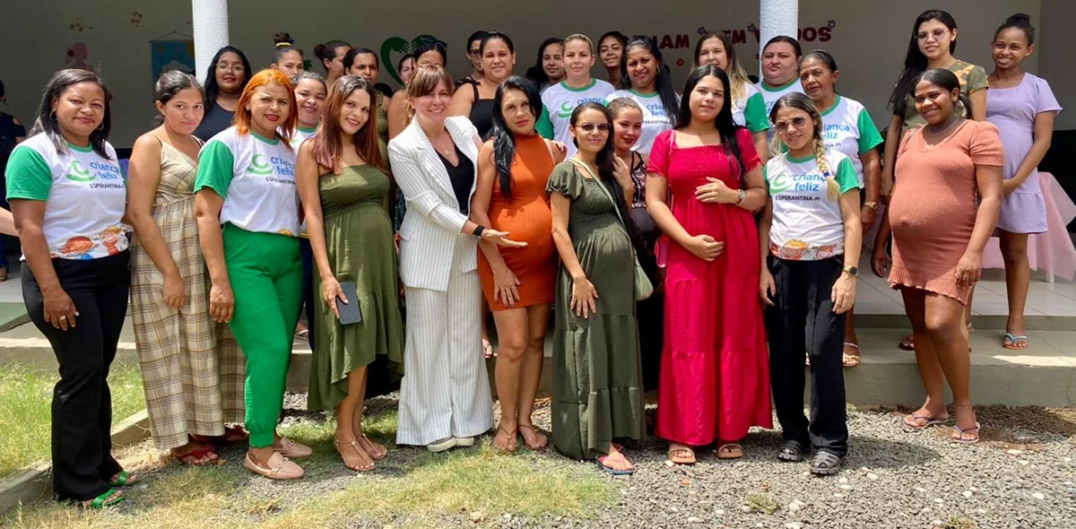 Prefeita de Esperantina lança o Projeto Bazar da Esperança com gestantes