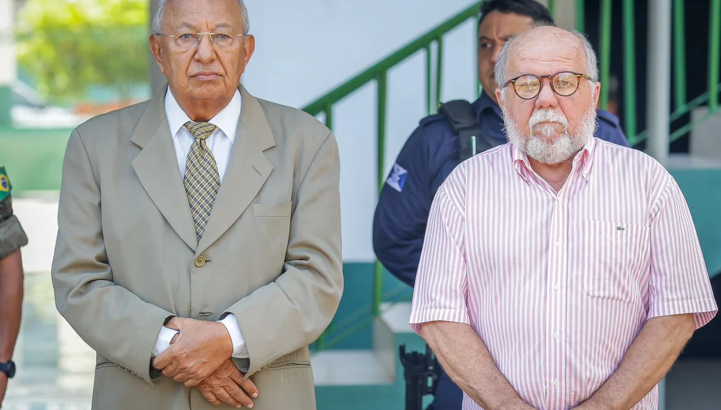Prefeito Dr. Pessoa e Élcio Leite, diretor de Zoonoses