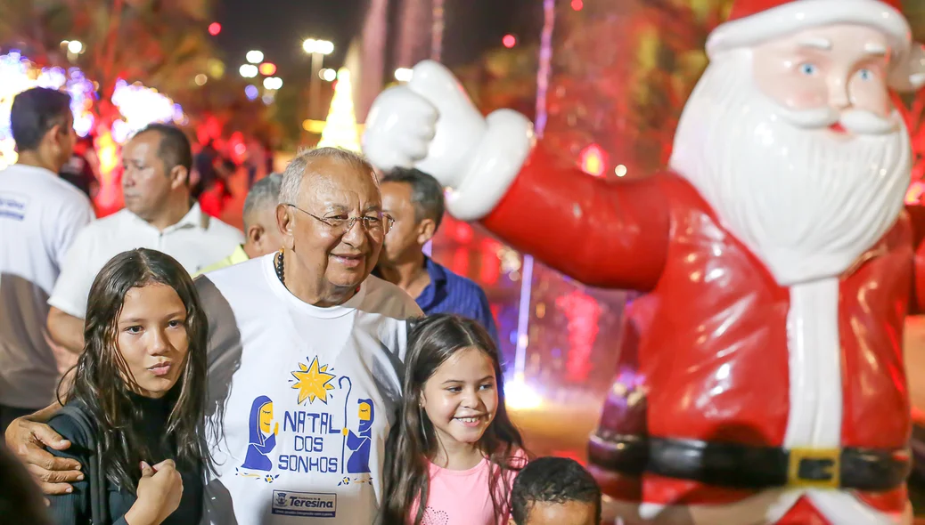 Prefeito no parque da cidadania
