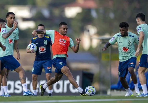 Preparação da Seleção Brasileira para jogo contra a Argentina