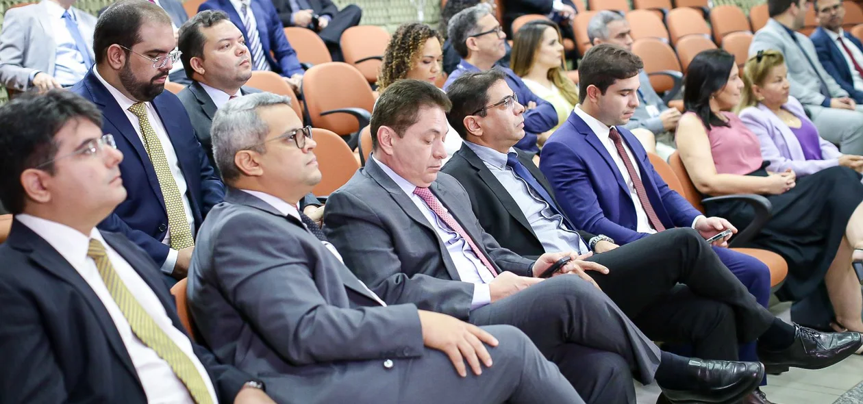 Presentes no evento
