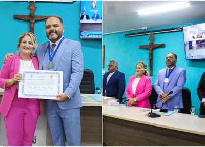 Promotor Rômulo Cordão é homenageado pela Câmara de Parnaíba