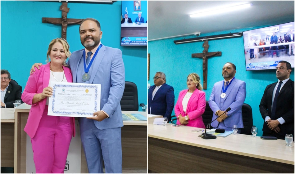 Promotor Rômulo Cordão é homenageado pela Câmara de Parnaíba