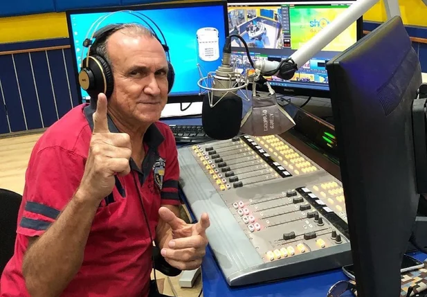 Radialista mais conhecido como Garelli, da Rádio Meio Norte FM