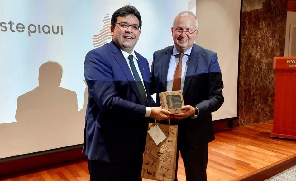 Rafael Fonteles apresenta projetos do Piauí na área de hidrogênio verde a executivos da Hyundai