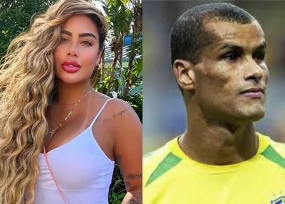 Rafaella Santos e Rivaldo