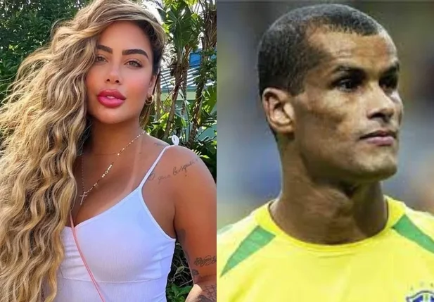 Rafaella Santos e Rivaldo