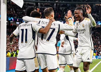 Real Madrid goleou o Braga por 3 a 0