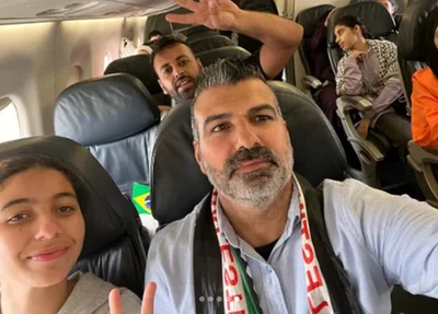 Repatriados de Gaza chegaram em Brasília nessa segunda-feira
