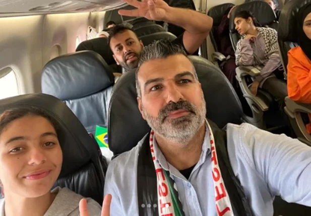 Repatriados de Gaza chegaram em Brasília nessa segunda-feira