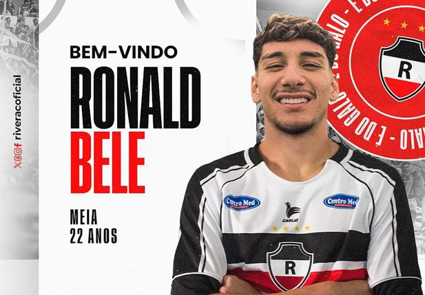 Ronald Bele é o novo reforço do River