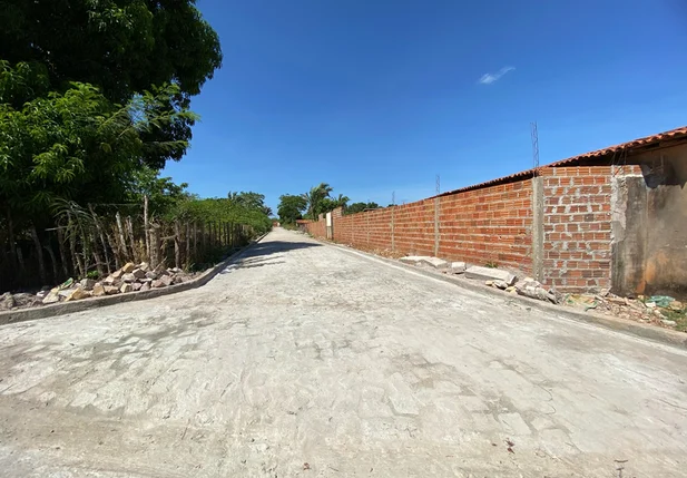 Rua Antônio Florêncio Ramos em Esperantina