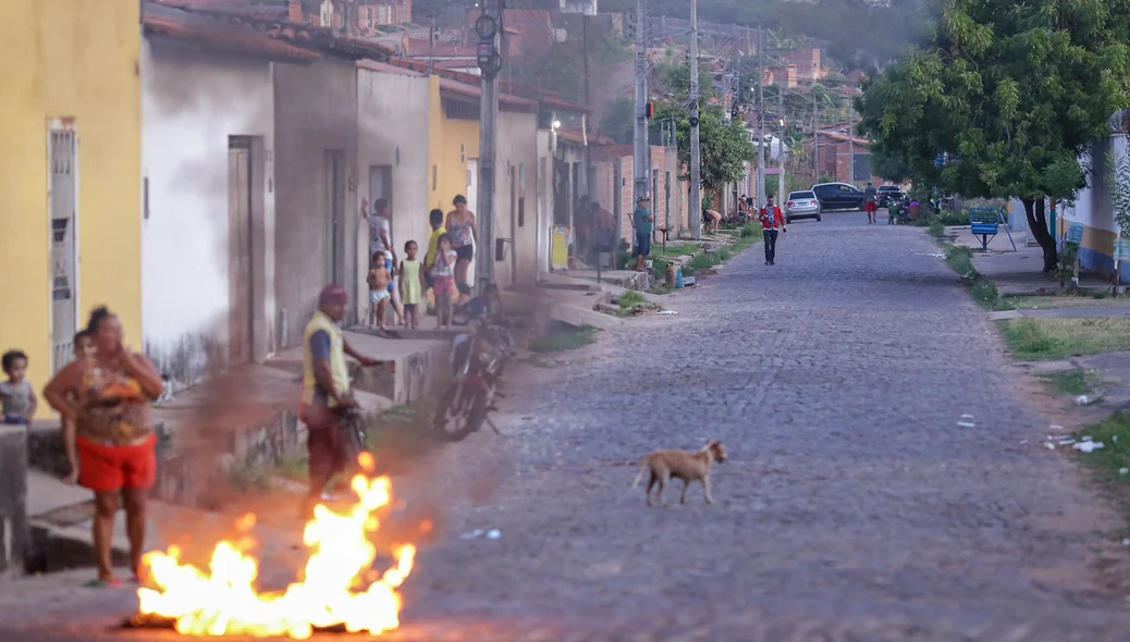 Rua em que Vinícius morava