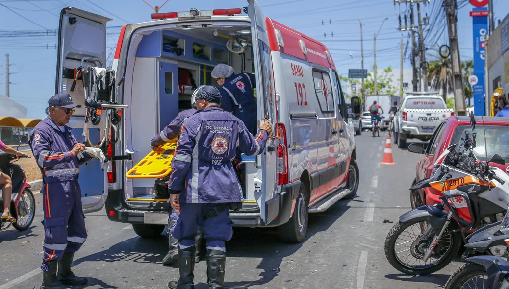 SAMU encaminhou vítimas para o hospital