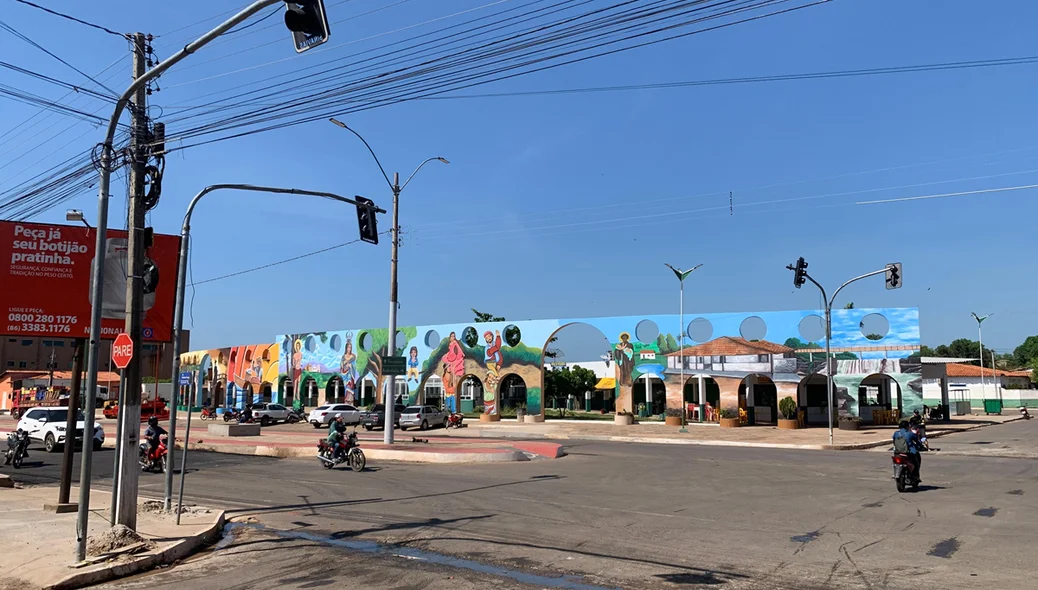 Semáforos na Avenida Ministro Petrônio Portela