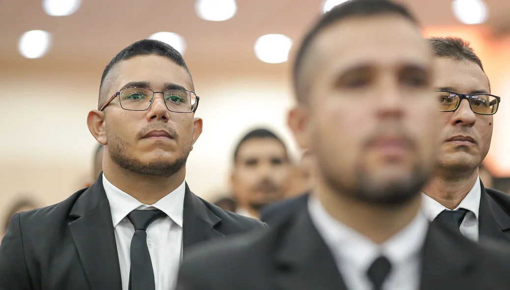 Solenidade de formatura dos policiais civis